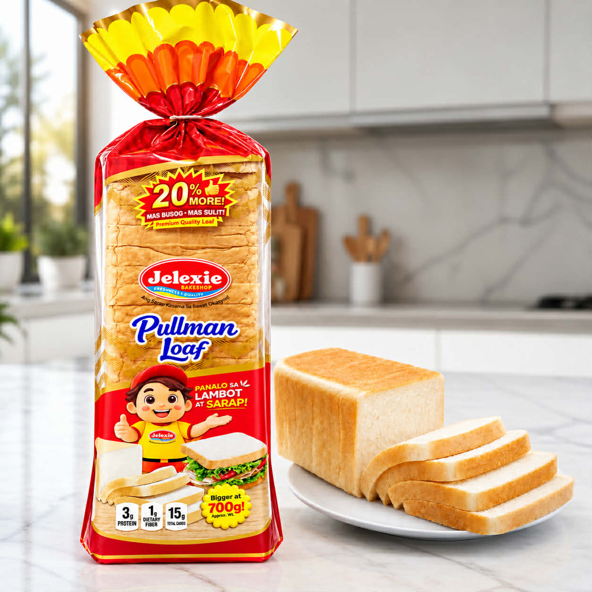 LOAF BREAD - PULLMAN (700G)