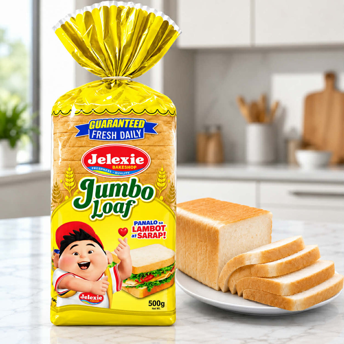 LOAF BREAD - JUMBO (500G)